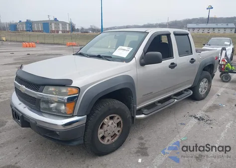 2005 Chevrolet Colorado Ls from USA, damaged, VIN 1GCDT136458202010
